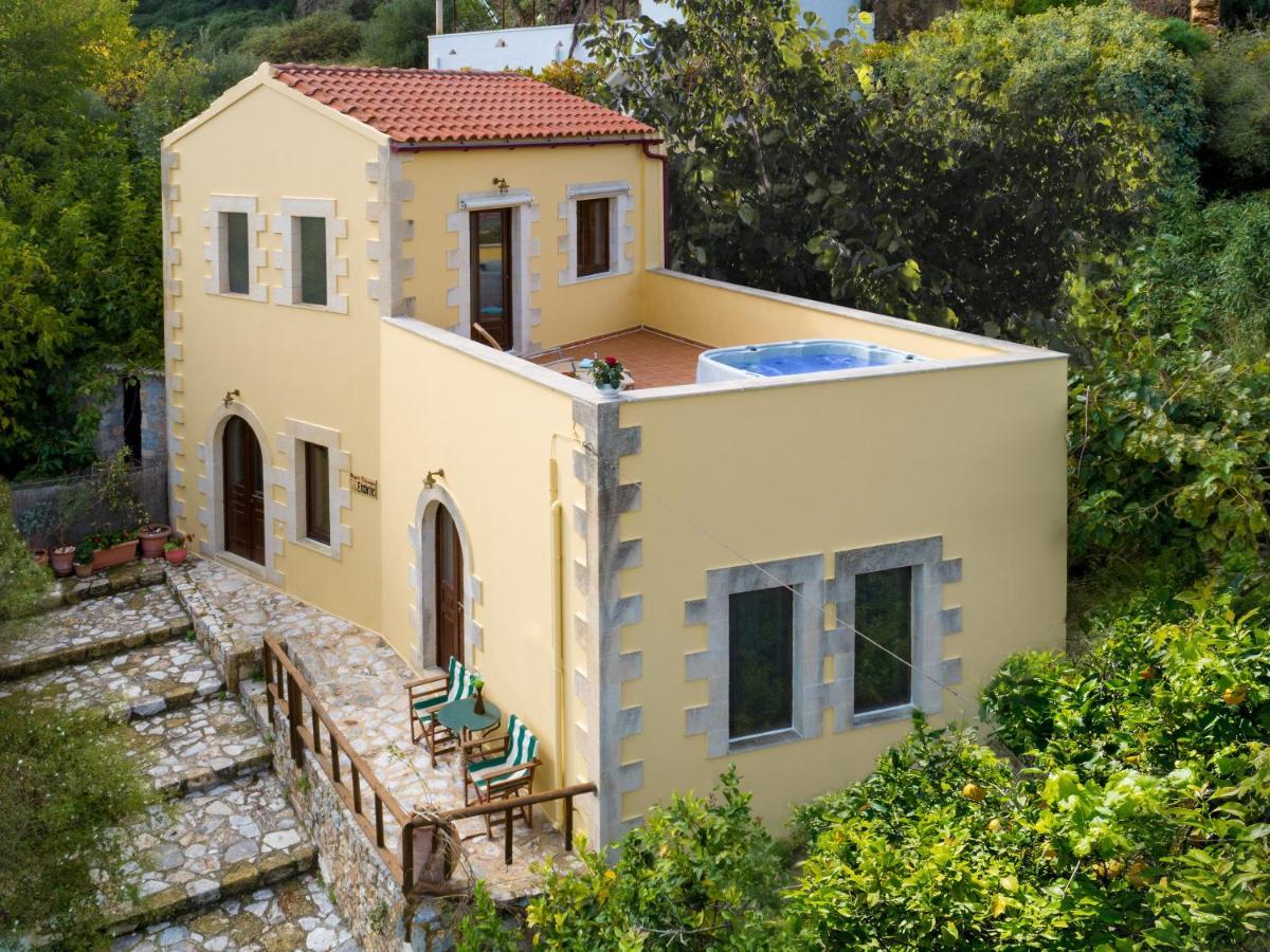 Villa Erontas - Private Heated Jacuzzi Makhairoí エクステリア 写真